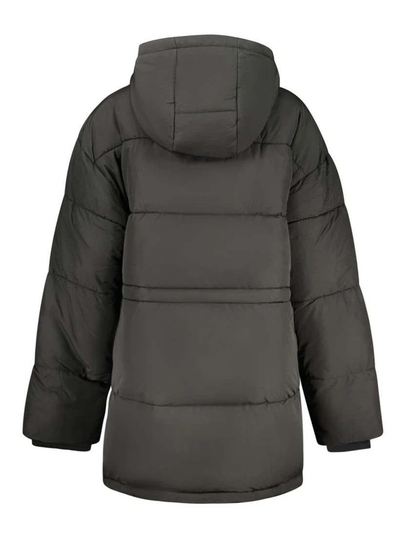 Black Polyester Women's Jacket