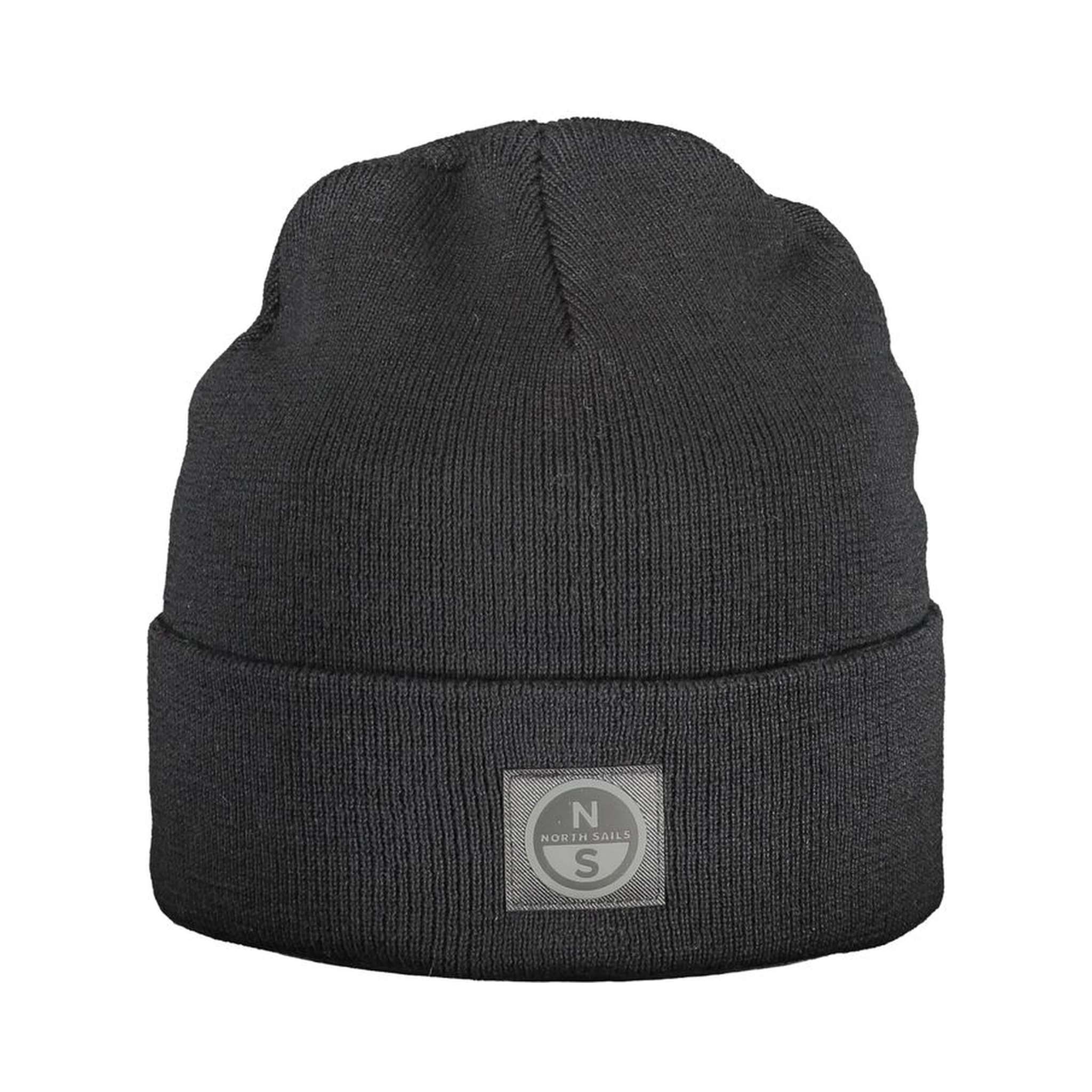 Black Polyester Men Cap