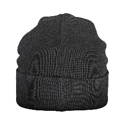 Black Polyester Men Cap