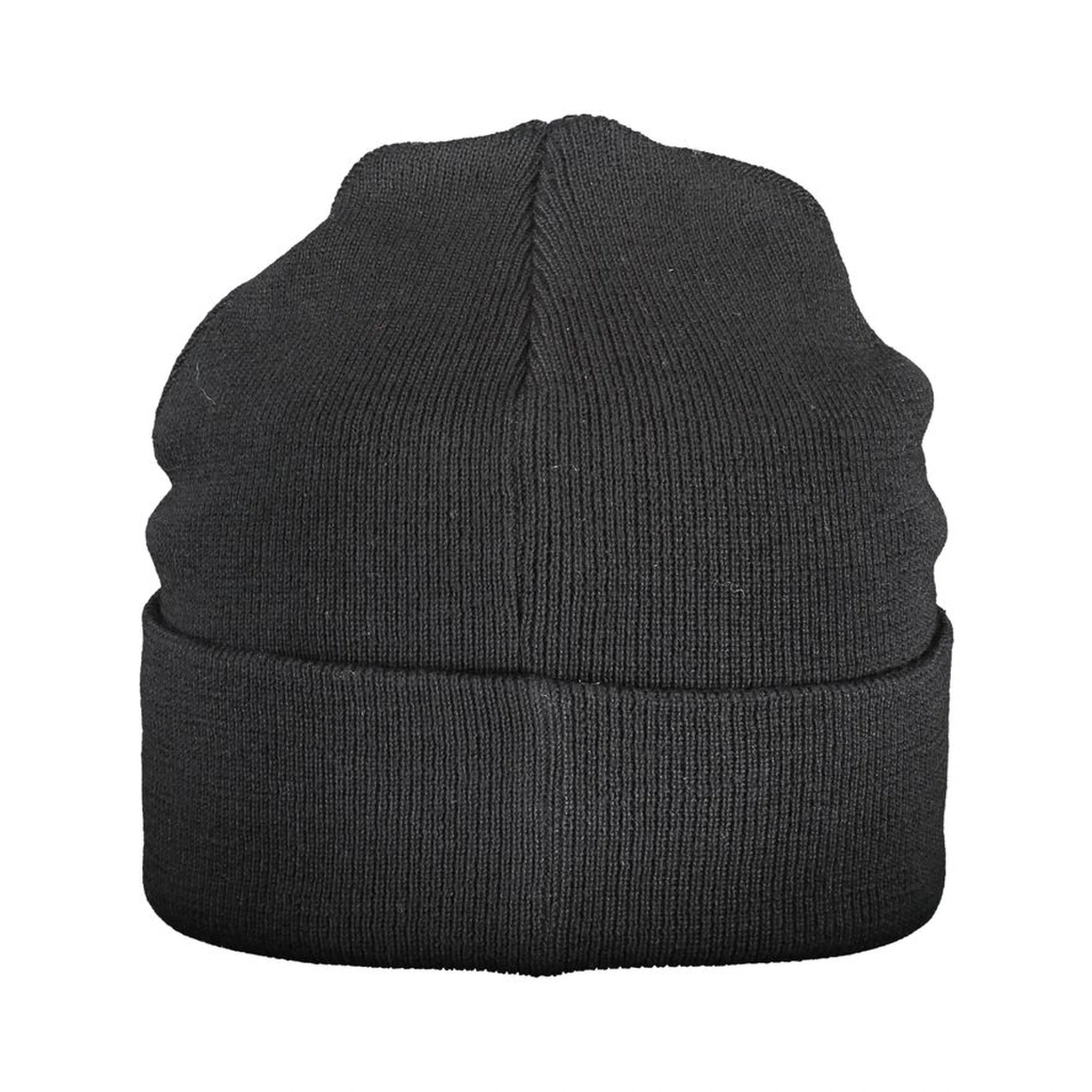 Black Polyester Men Cap