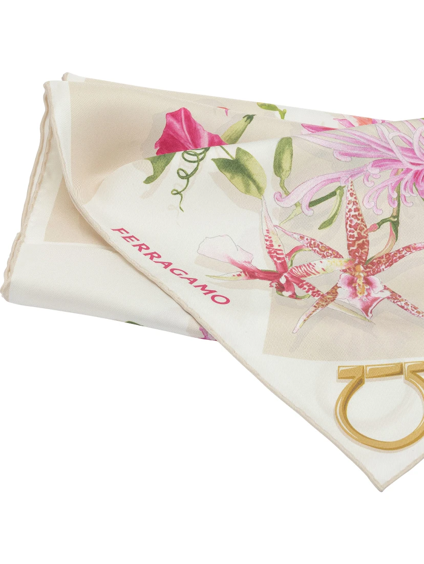 "Gaia" silk scarf