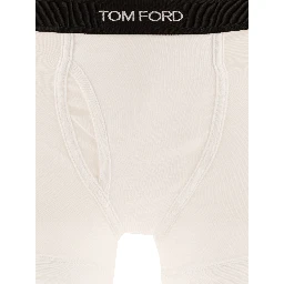 Cotton boxer shorts with logo