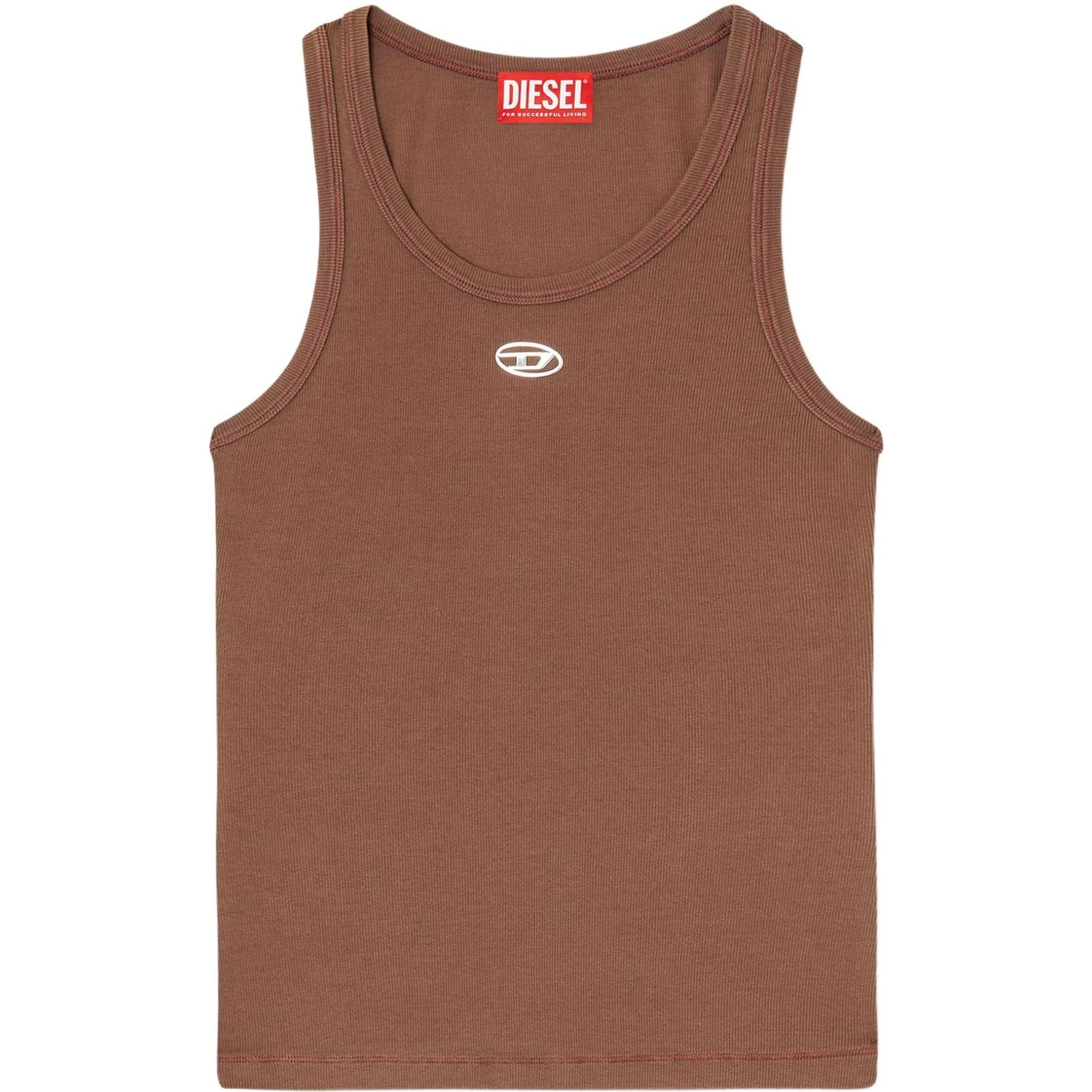 Diesel T-shirts and Polos Brown