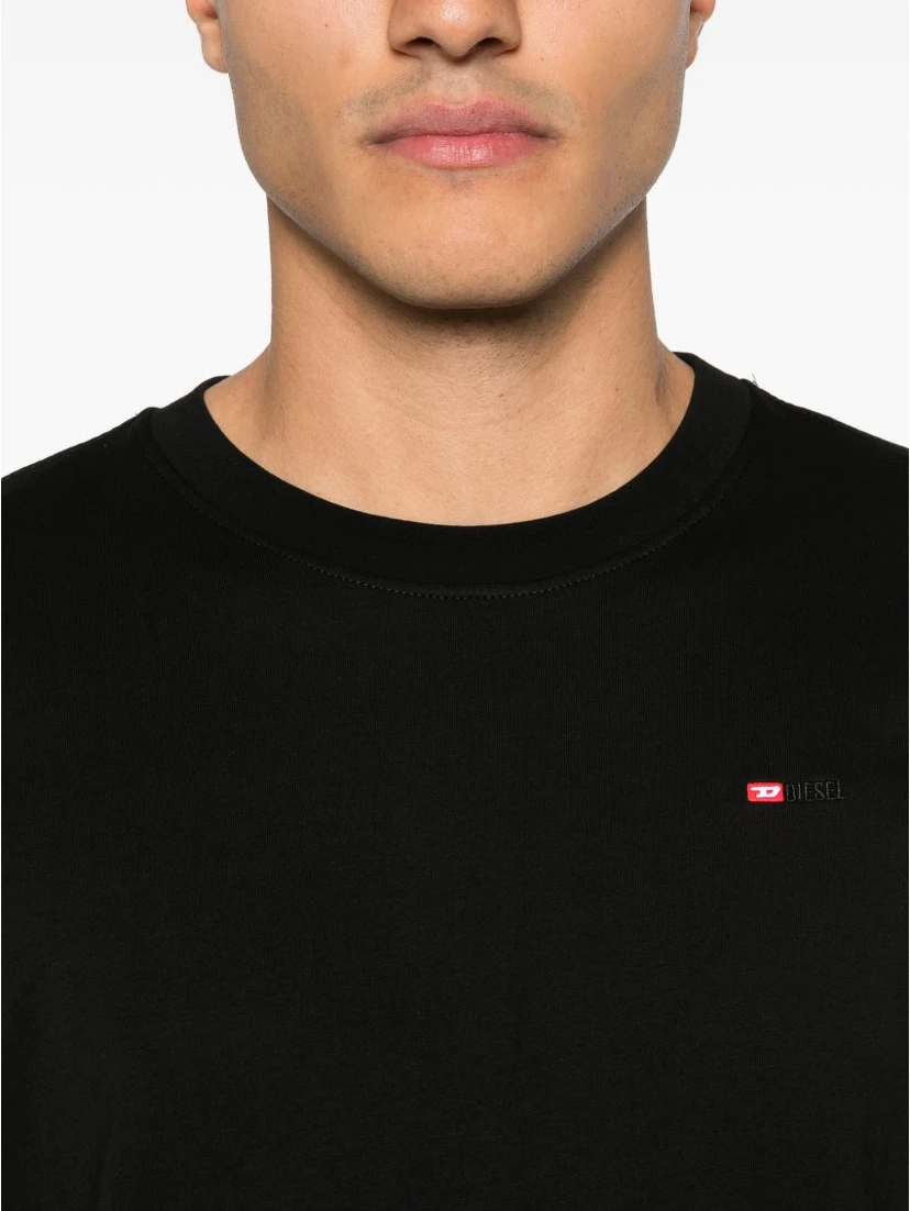 Diesel T-shirts and Polos Black