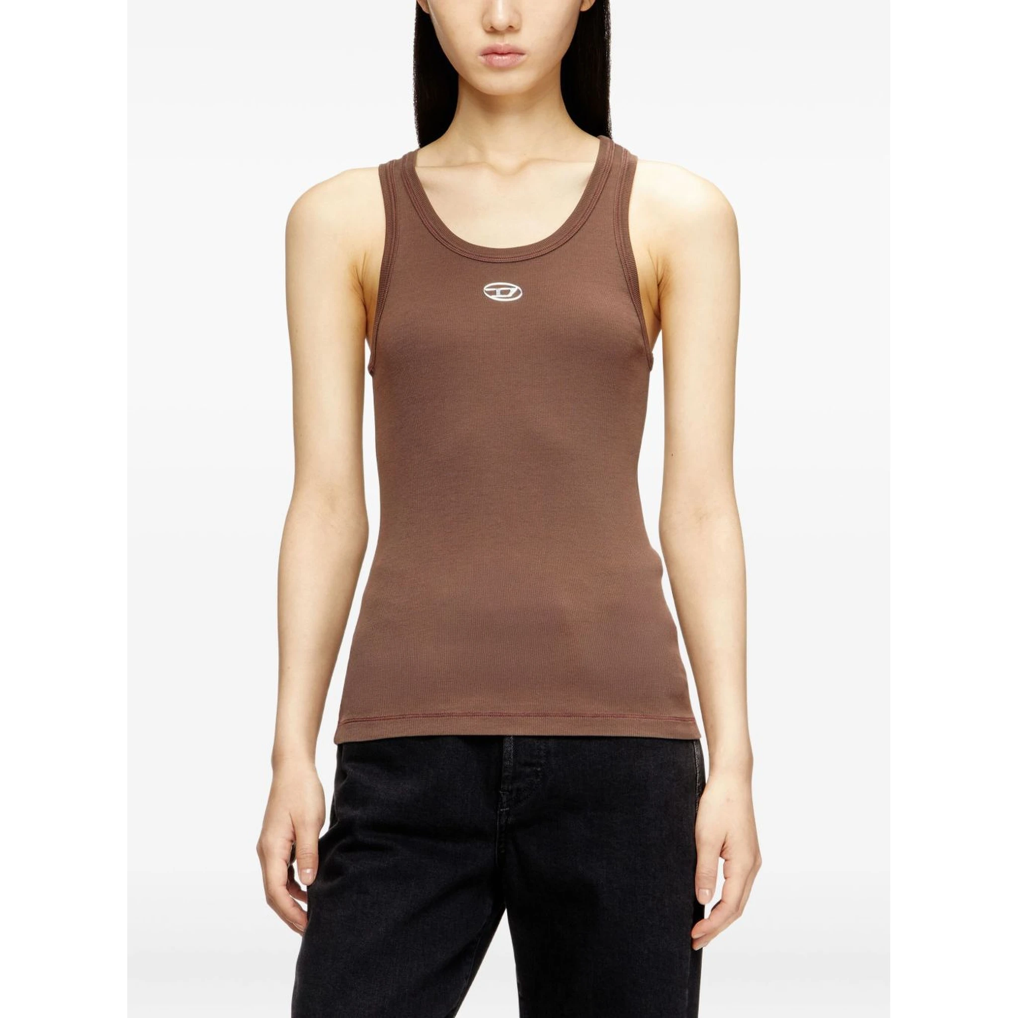Diesel T-shirts and Polos Brown