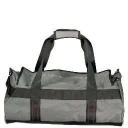 Grigio Polyester Men's Duffle Bag