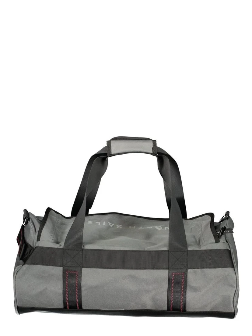 Grigio Polyester Men's Duffle Bag