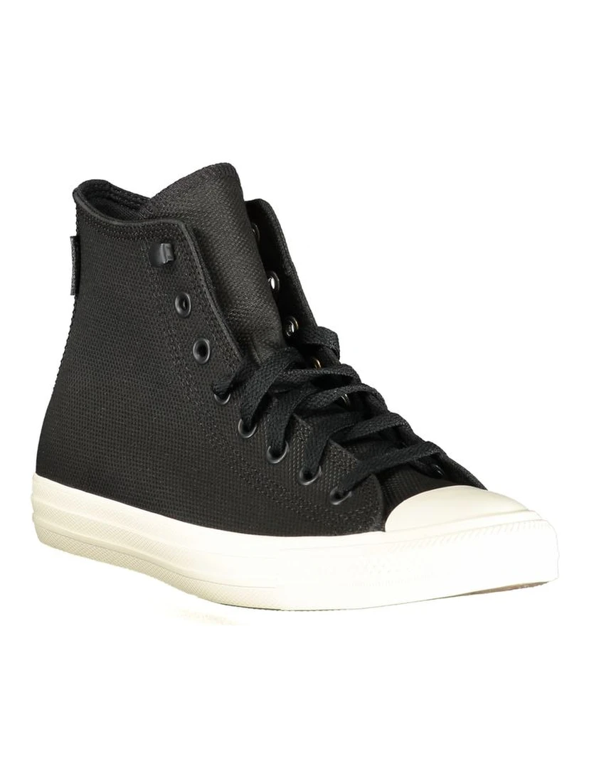 Black Leather Unisex Sneaker