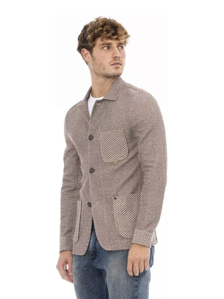 Beige Cotton Blazer alternative
