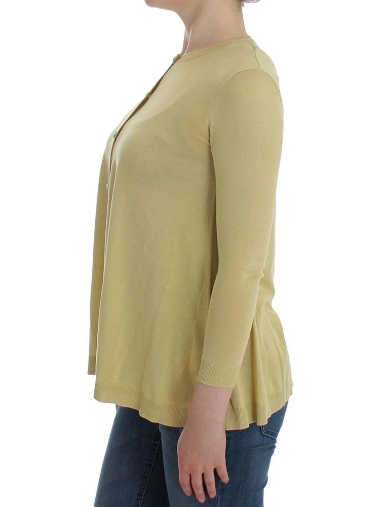 Yellow Silk Cardigan alternative