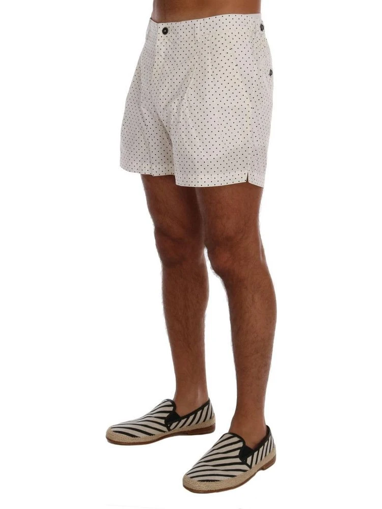 White Polyester Short And Mini Shorts alternative