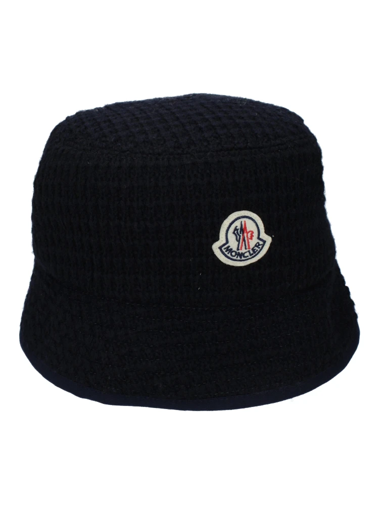 Blue Wool Bucket Hat