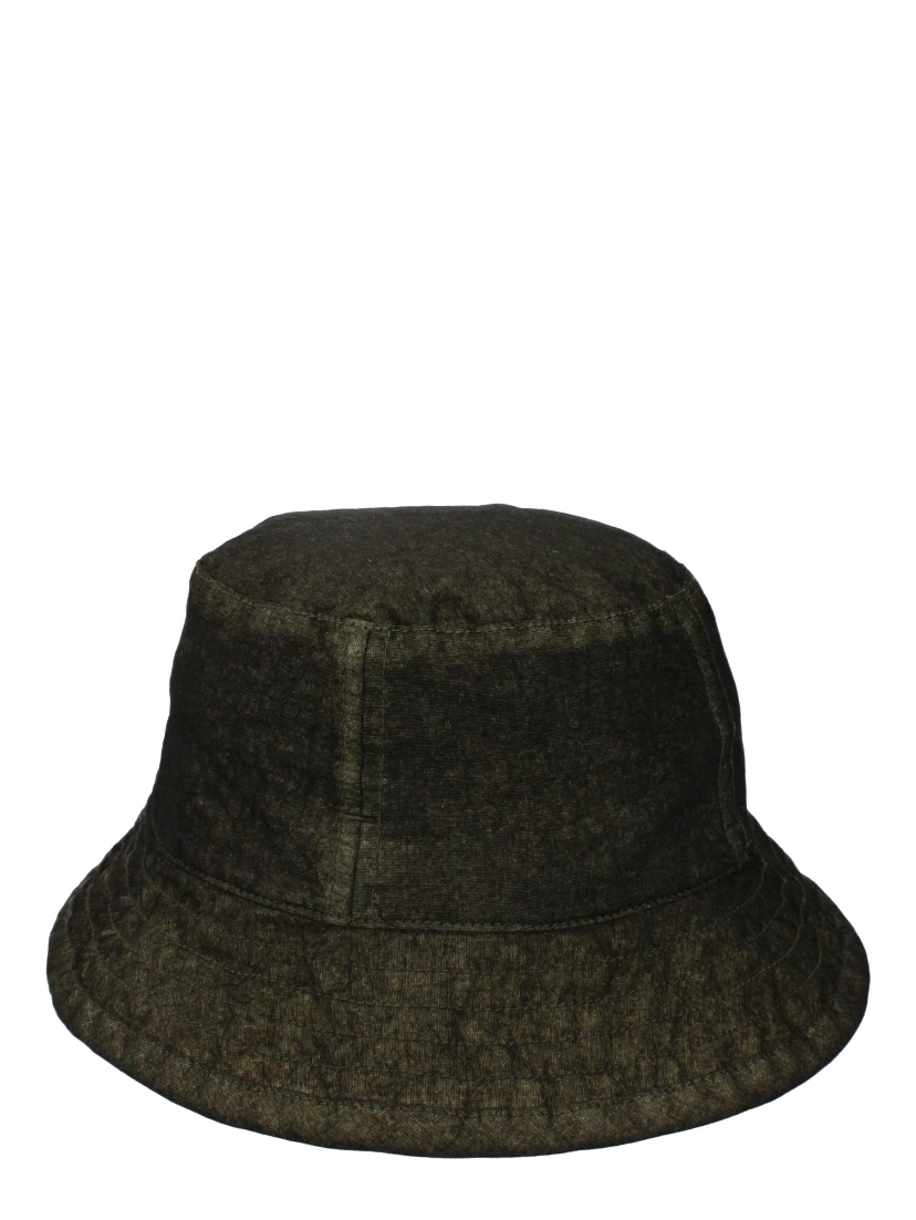 Green Polyamide Bucket Hat