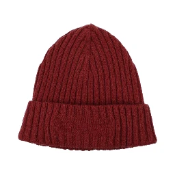 Red Wool Beanie