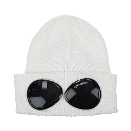 White Cotton Beanie