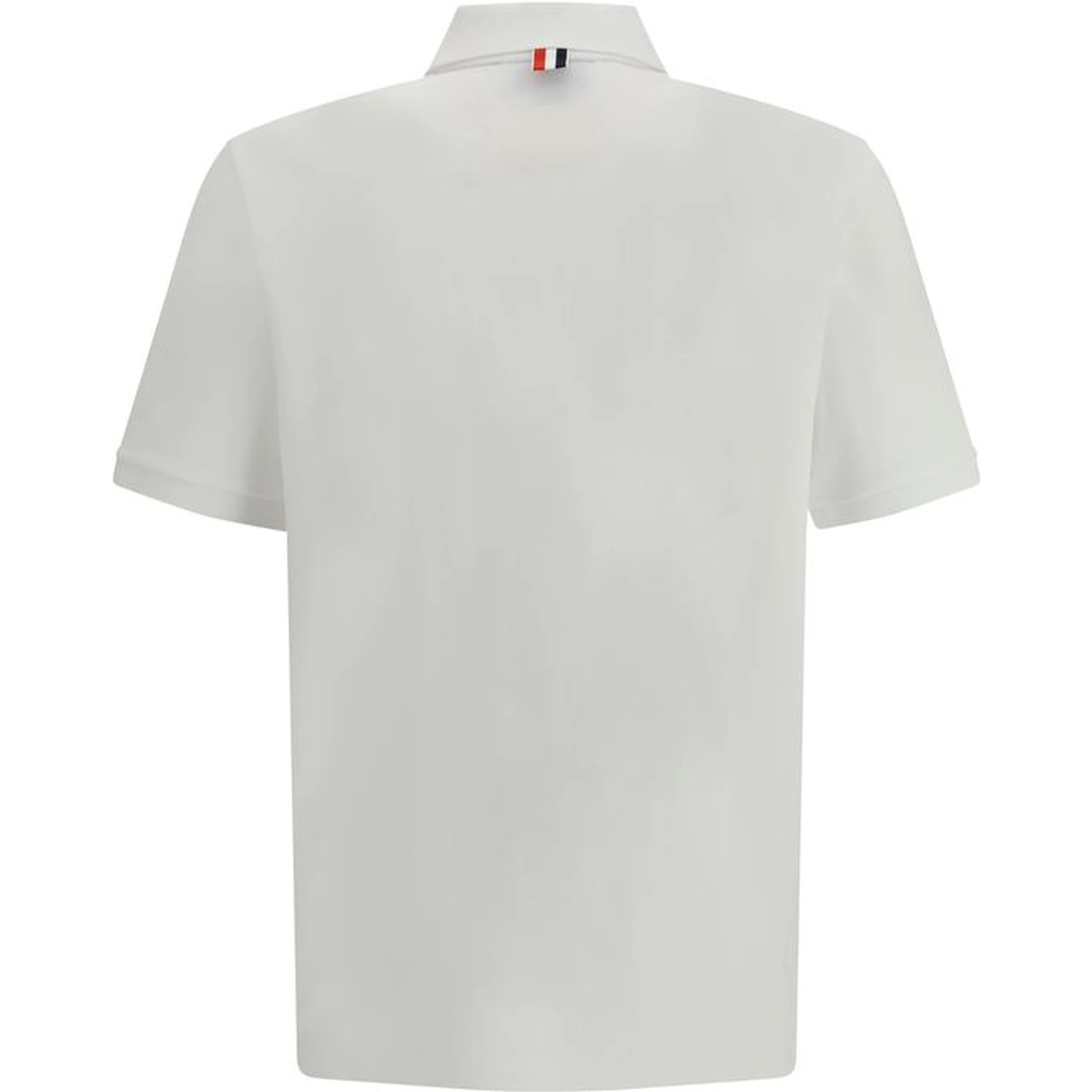 White Cotton Polo Shirt