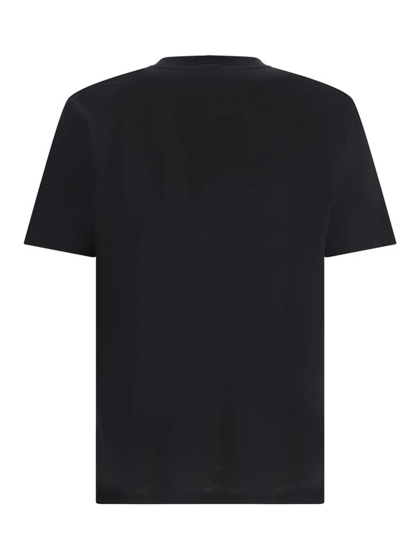 Black Cotton T-Shirt