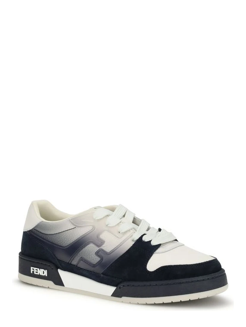 Multicolor Calf Leather Bos Taurus Low Top Sneakers