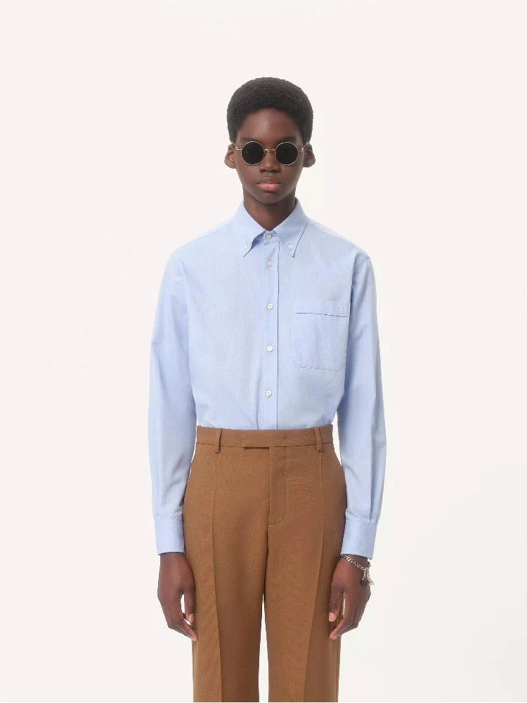 Valentino Garavani Shirts Clear Blue alternative