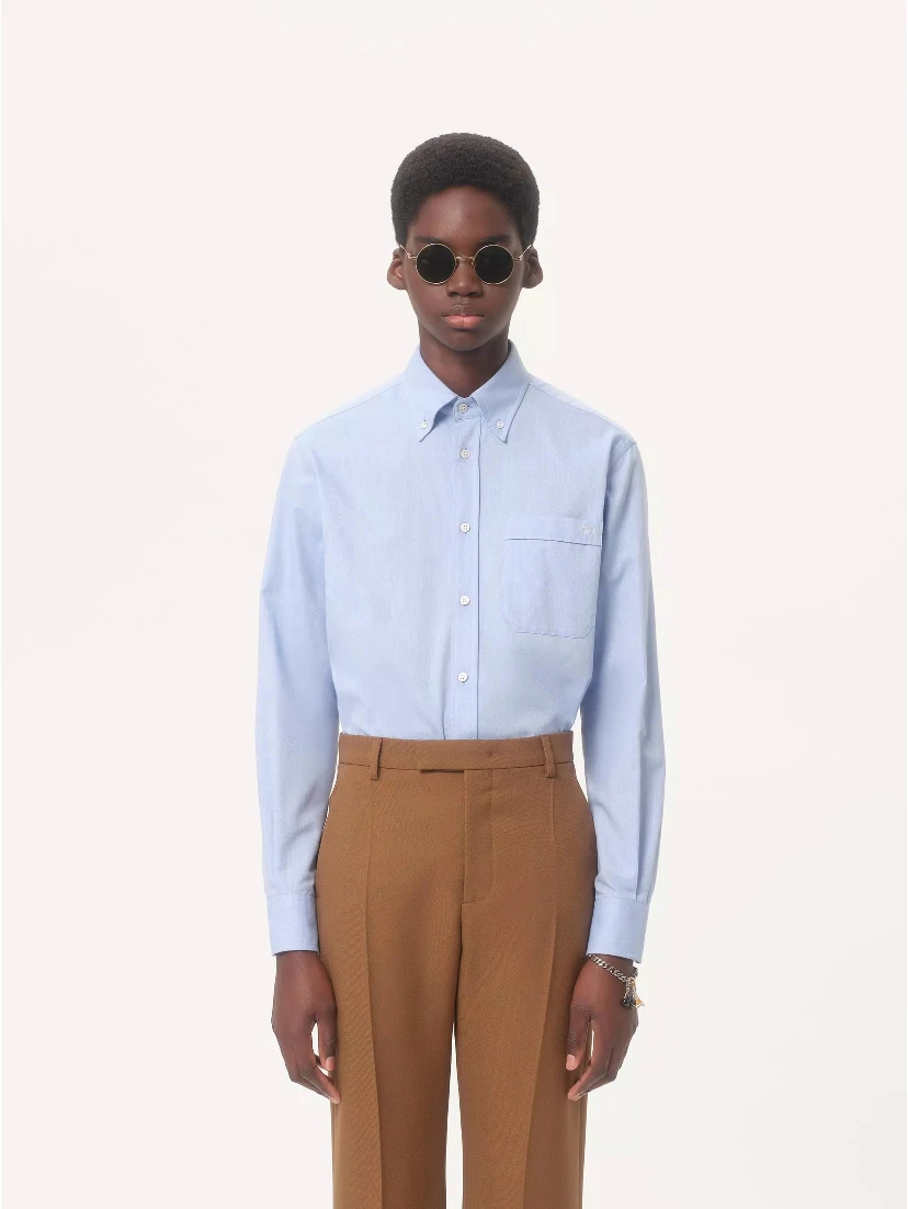Valentino Garavani Shirts Clear Blue