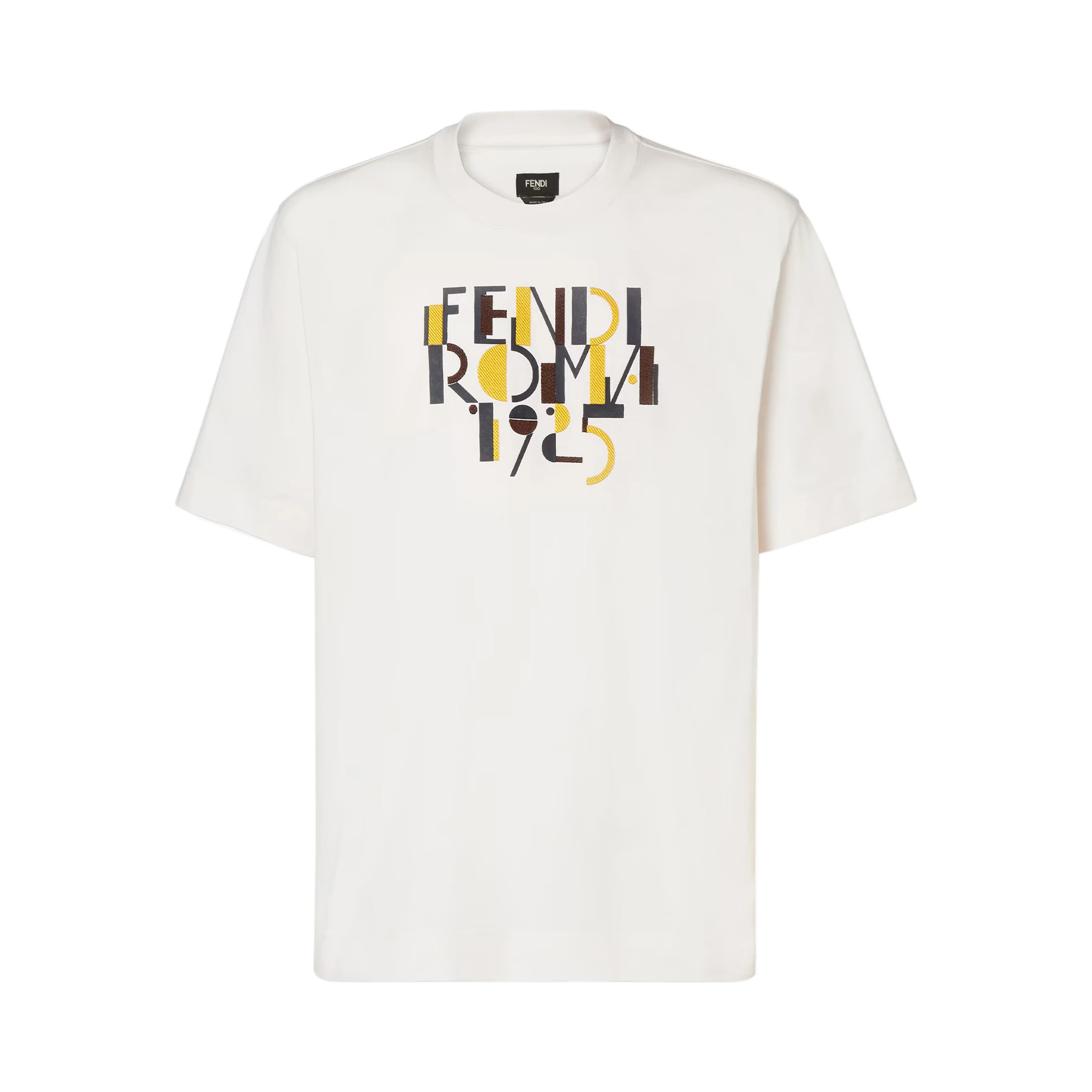 Fendi T-shirts and Polos White