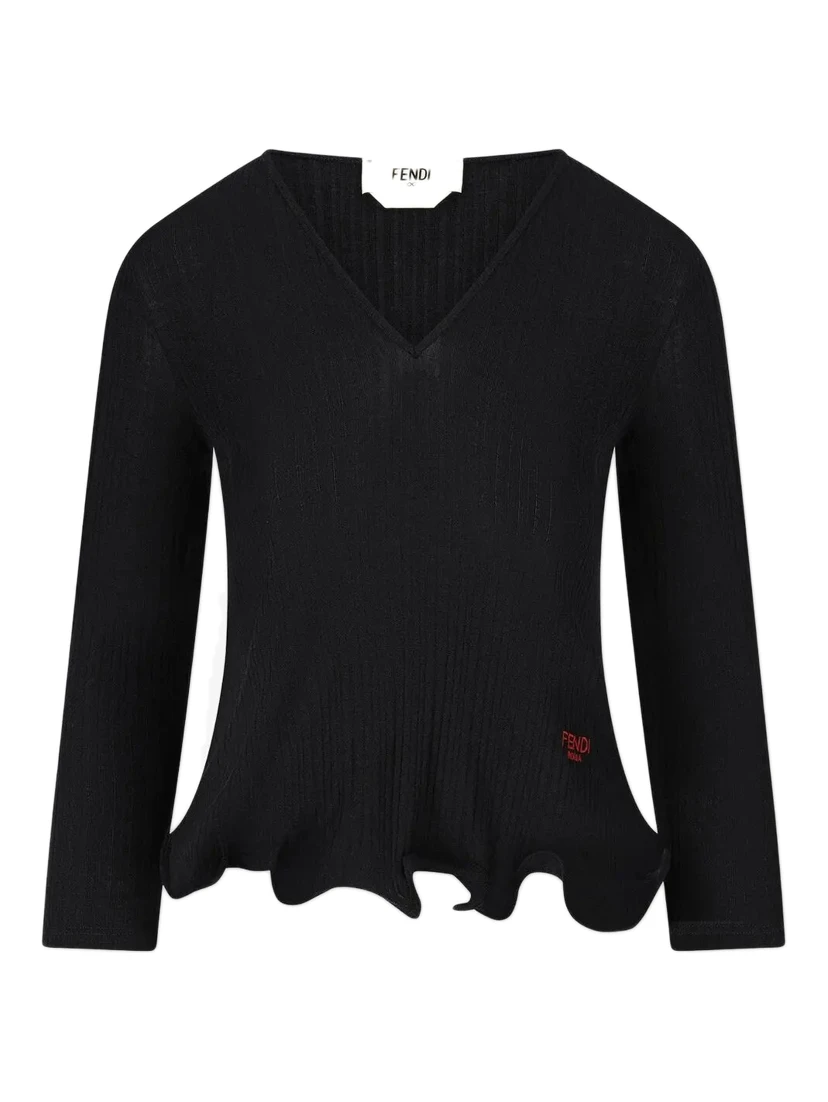 Fendi Shirts Black