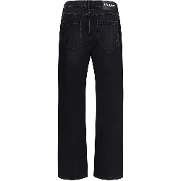 Black Cotton Jeans Denim
