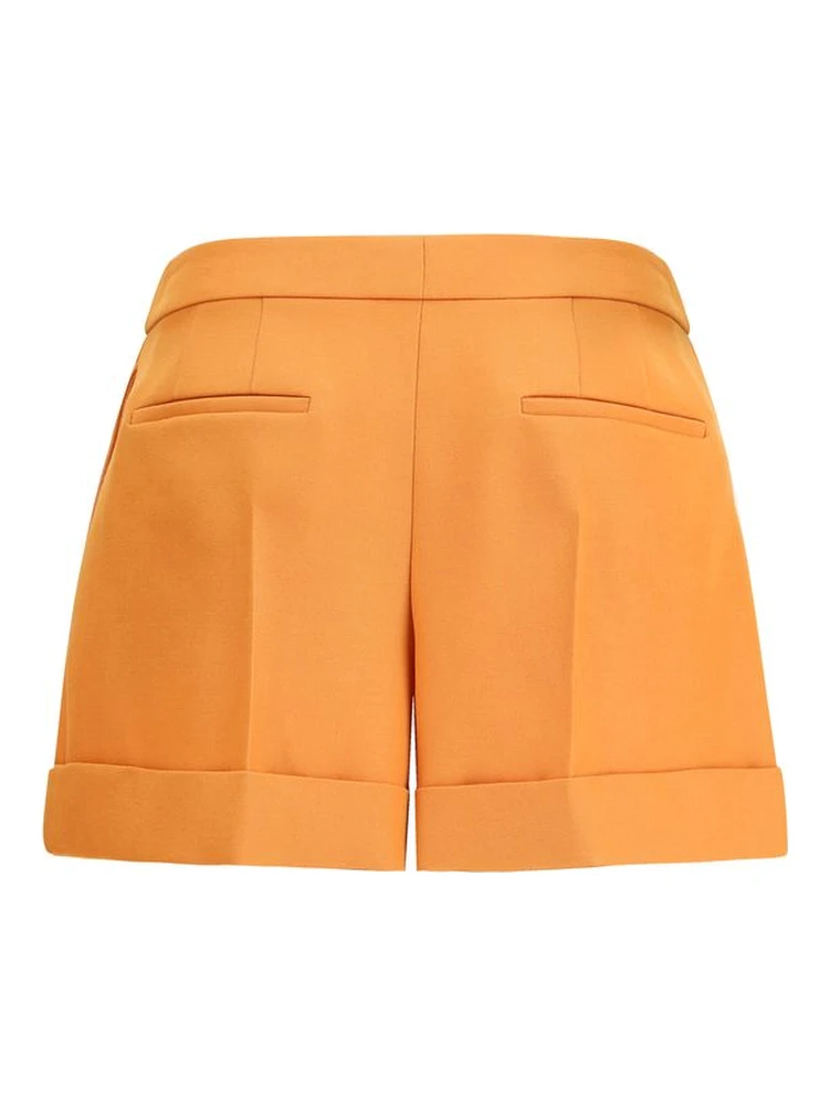 Orange Fleece Wool Bermuda Shorts alternative