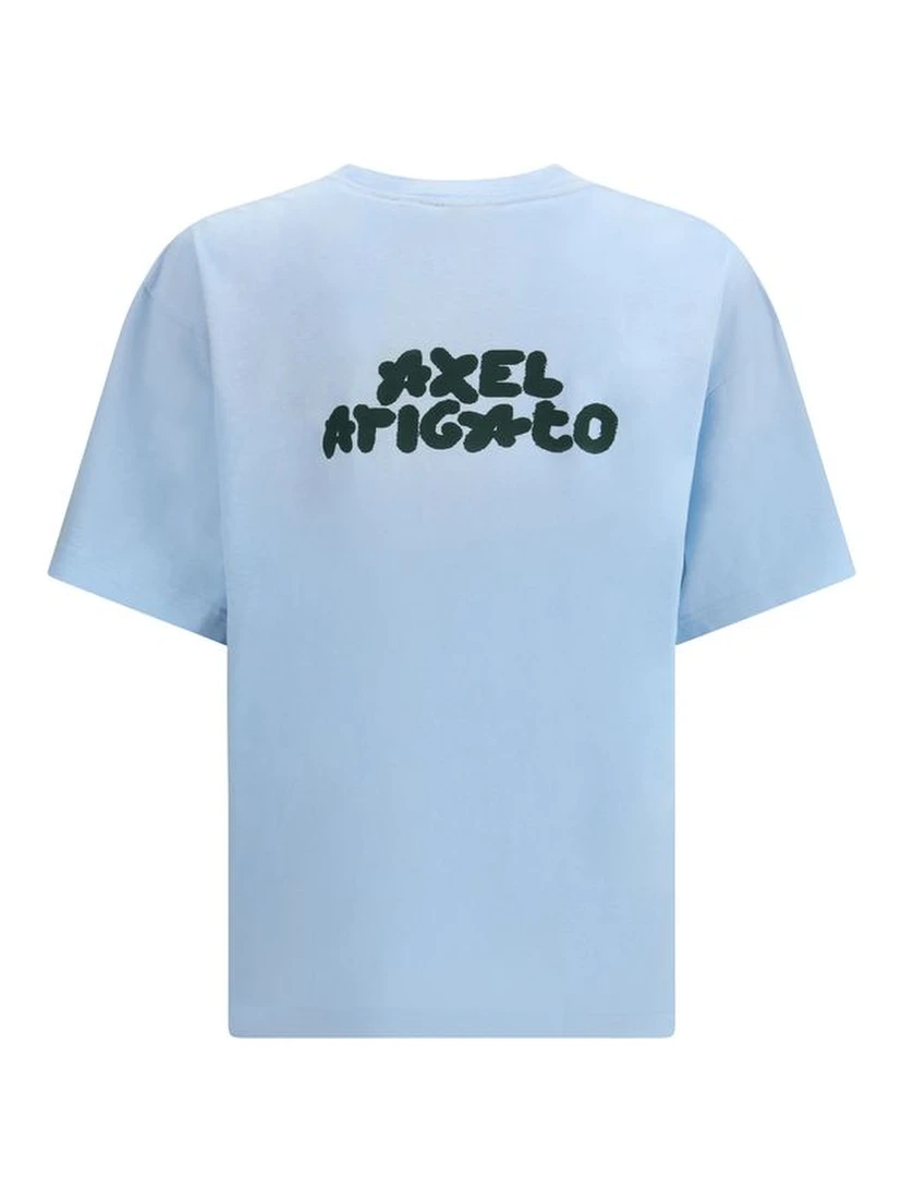 Light Blue Fabric T-Shirt