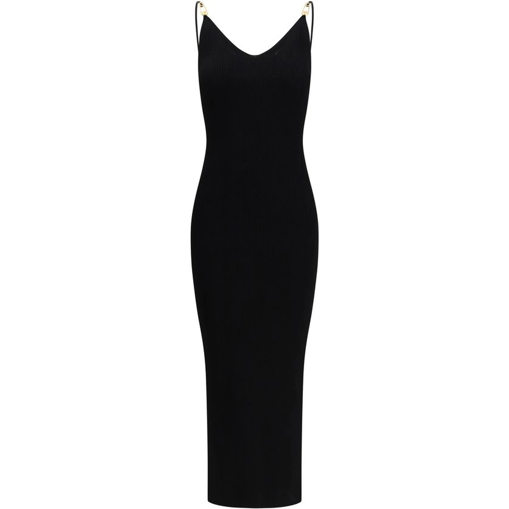 Black Viscose Cocktail Dress