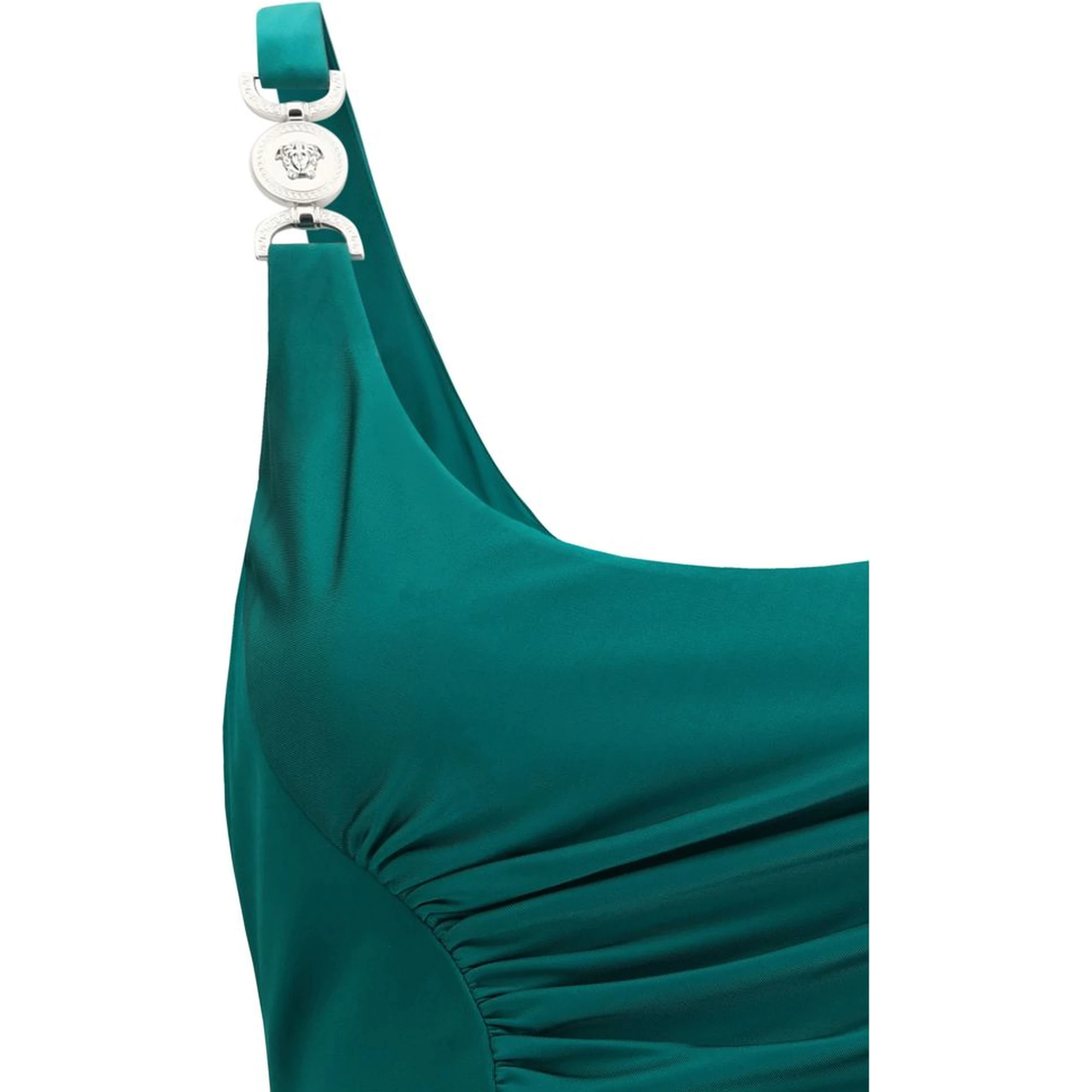 Bicolor Viscose Casual Dress