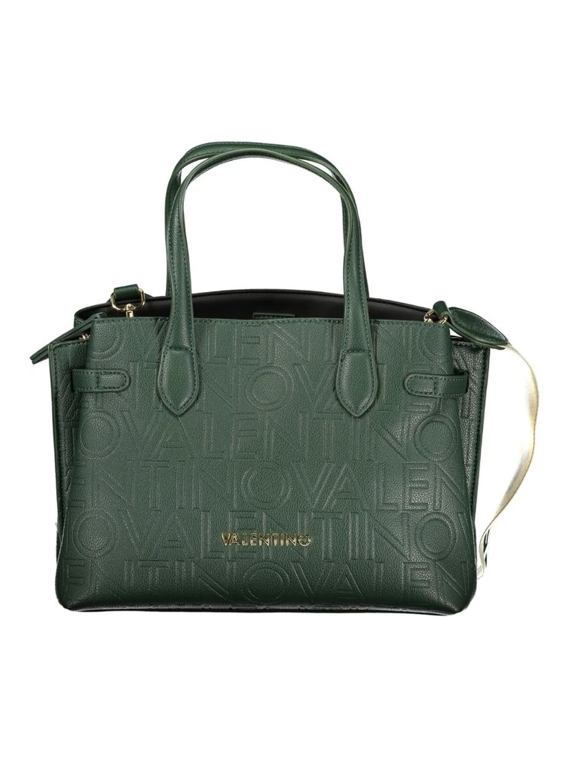 Verde Polyurethane Women Handbag
