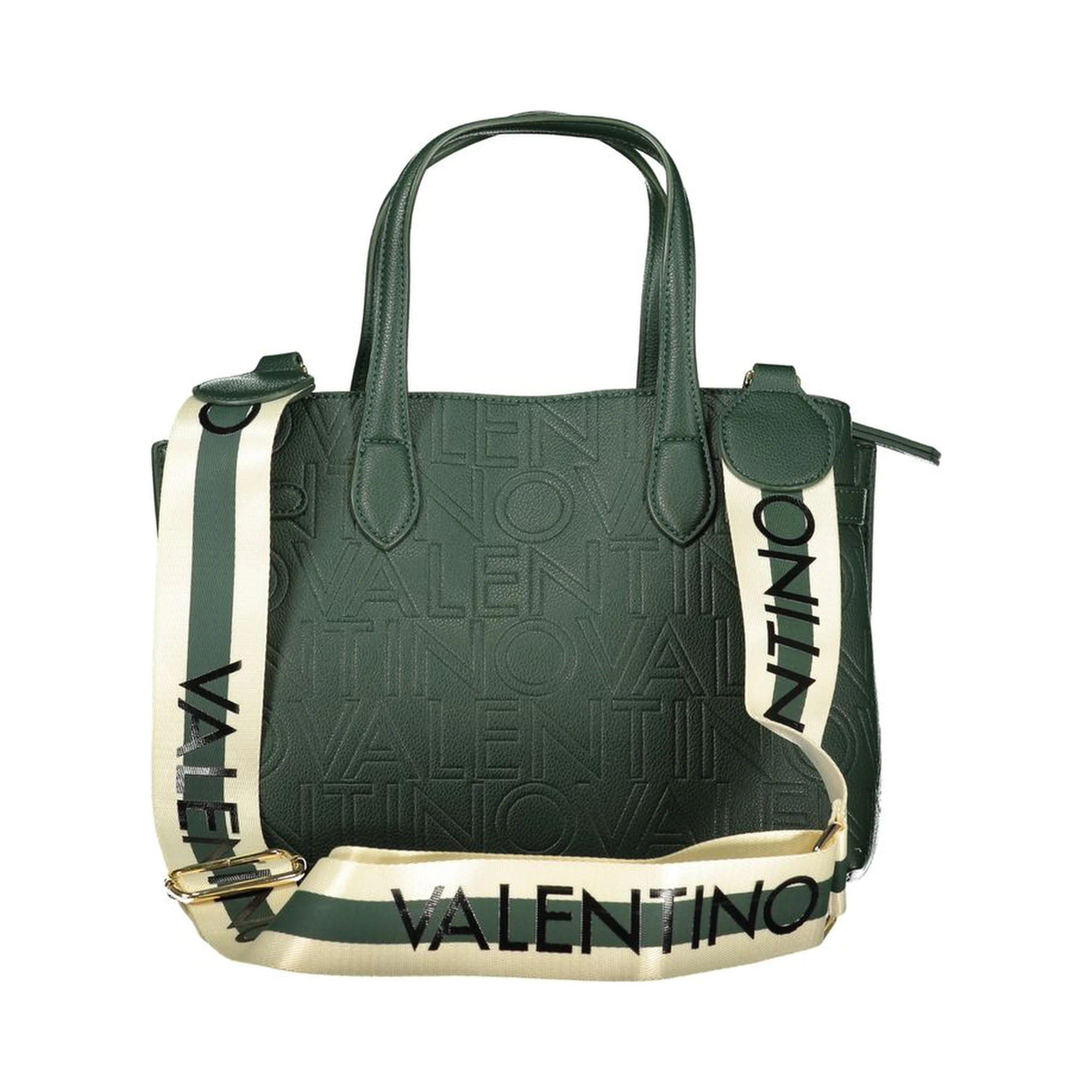 Verde Polyurethane Women Handbag