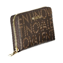 Marrone Poliuretano Womens Wallet