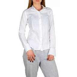 White Cotton Dress Shirt