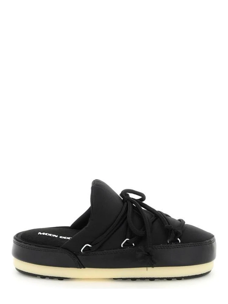Black Nylon Mules alternative