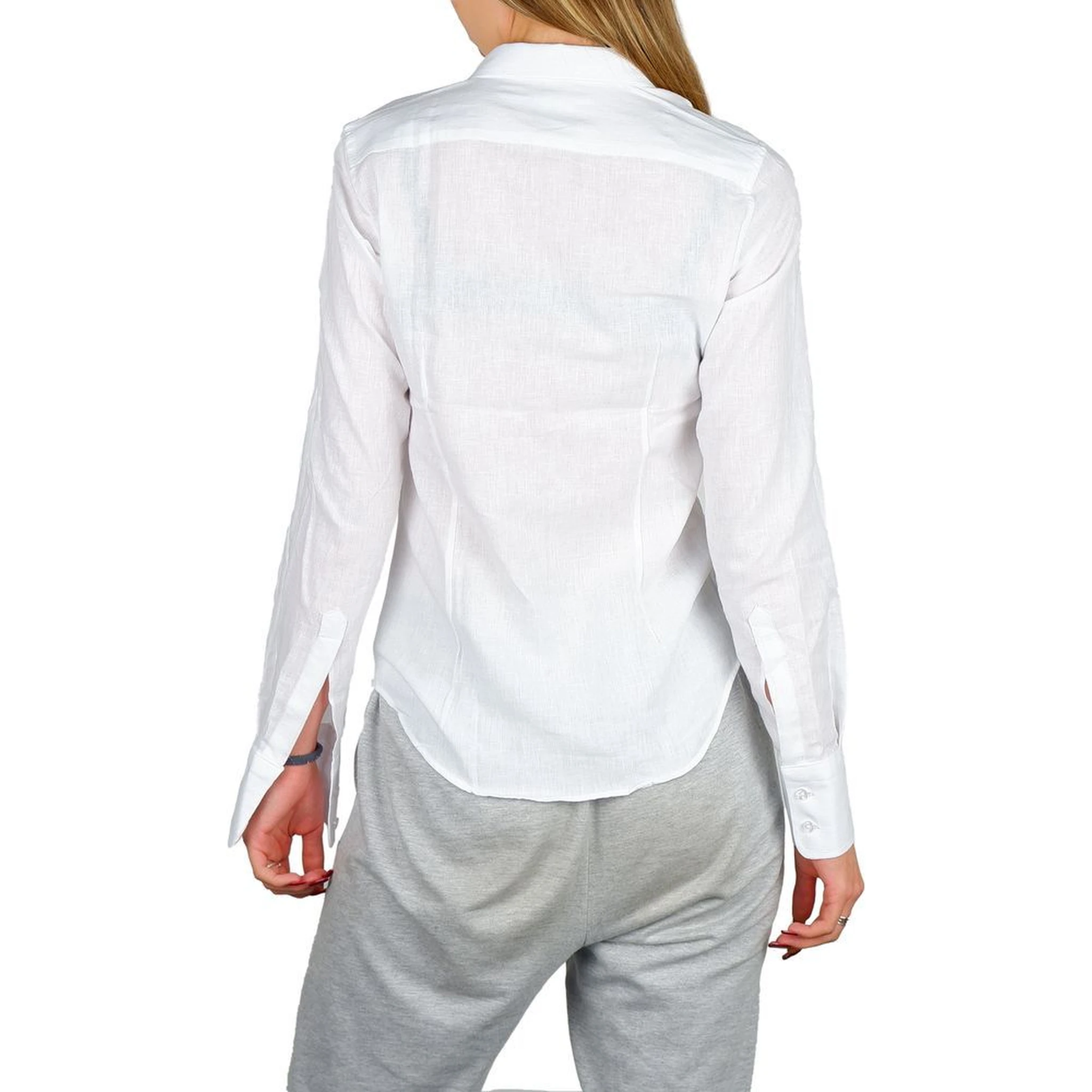 White Cotton Dress Shirt