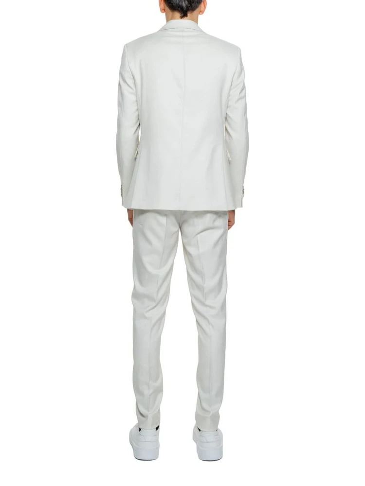 Beige Polyester Two-Piece Suit alternative