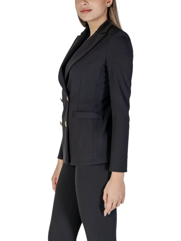 Black Polyester Blazer alternative