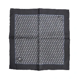 Black Silk Scarf