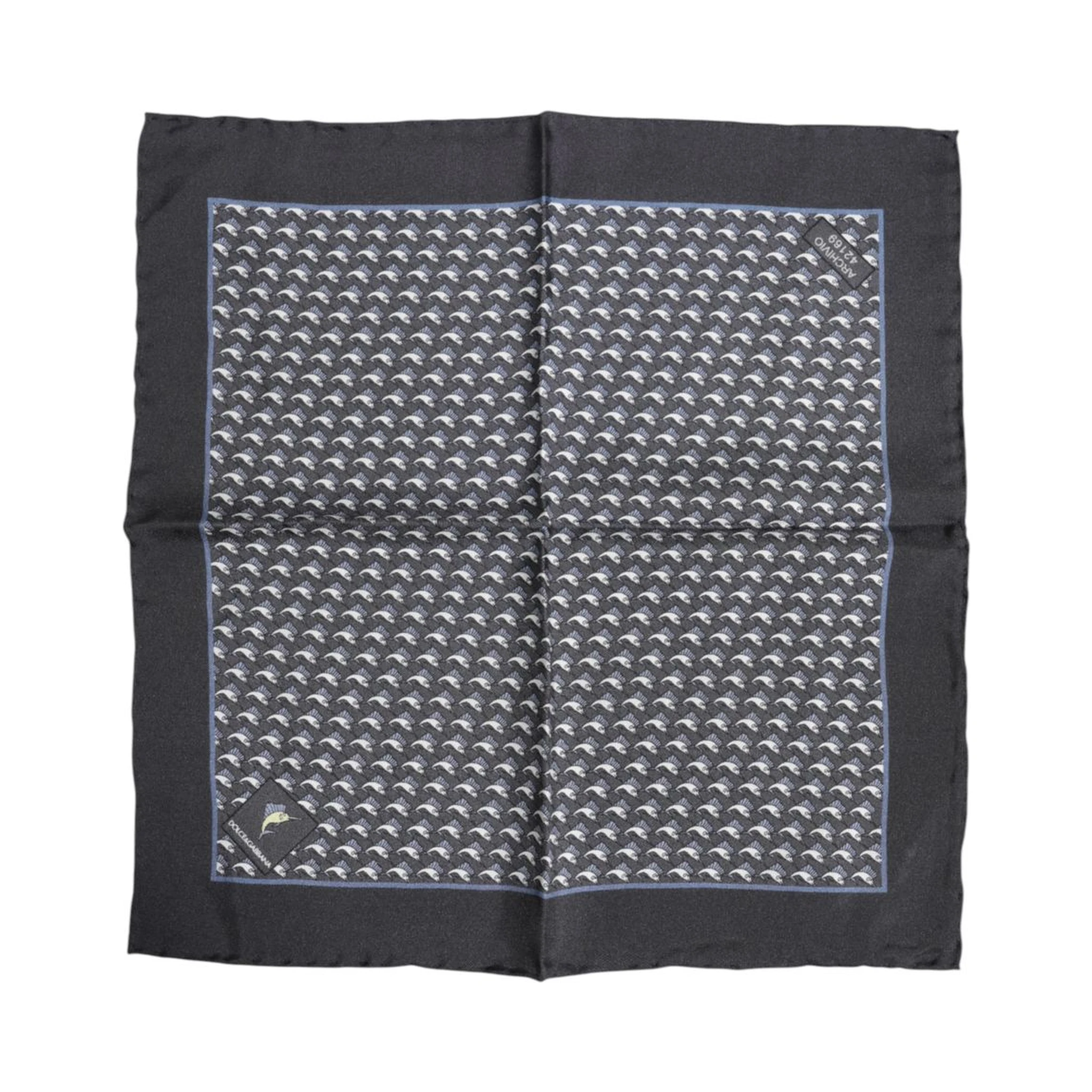 Black Silk Scarf
