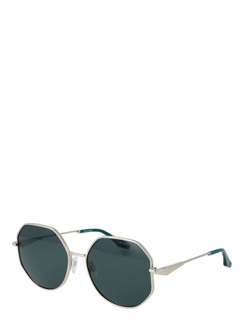 Silver Metal Sunglasses
