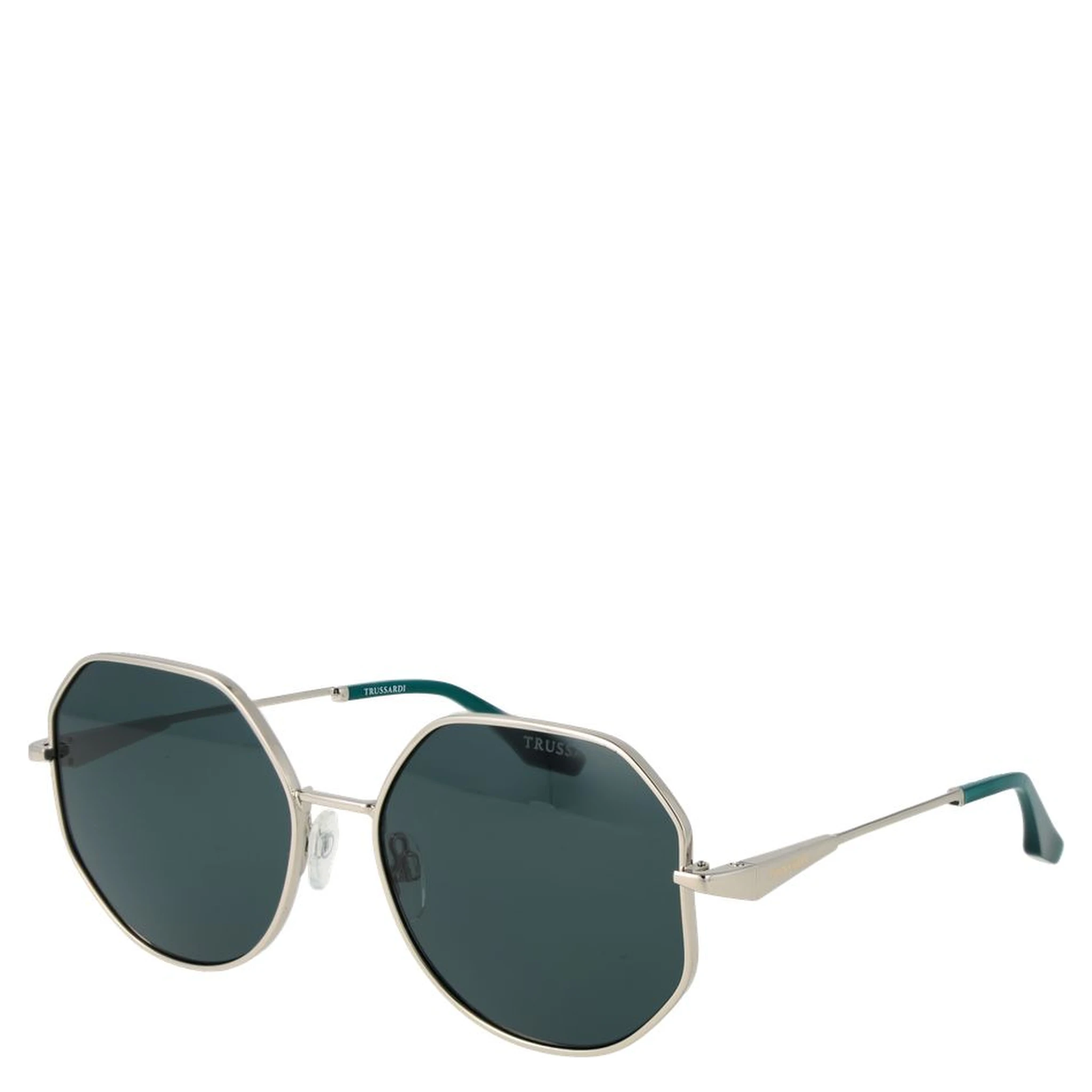 Silver Metal Sunglasses