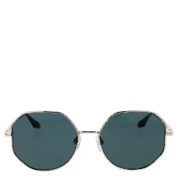 Silver Metal Sunglasses