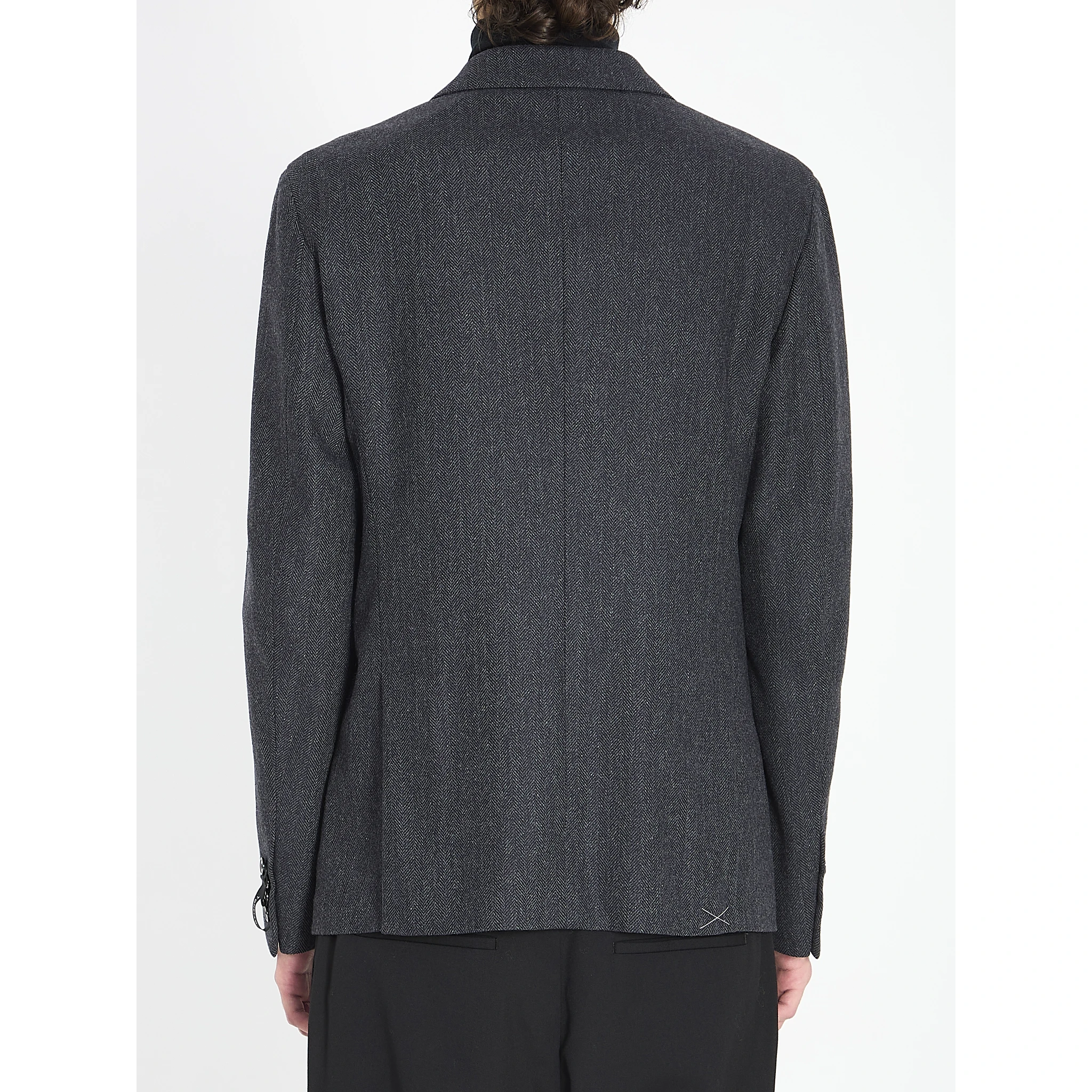 Grey wool jacket