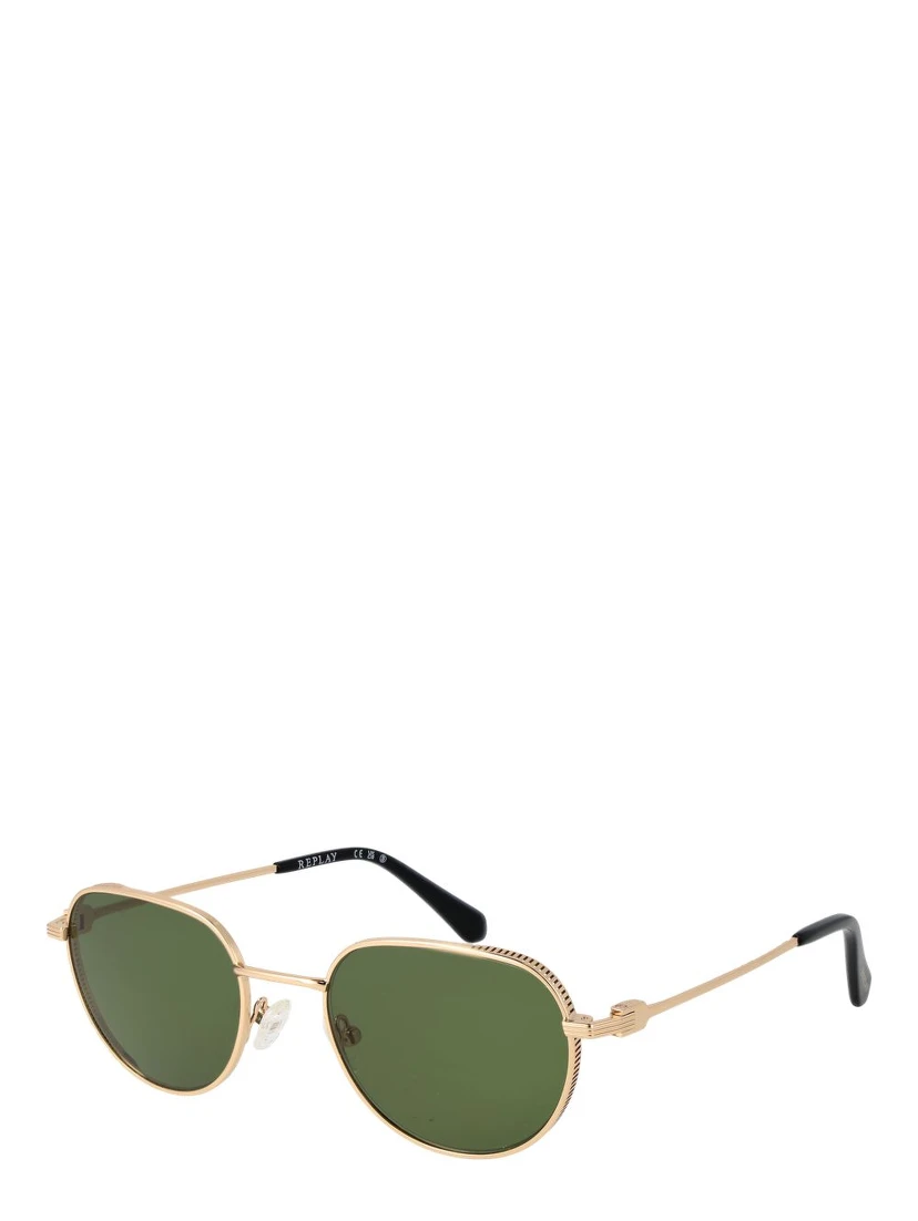 Gold Metal Sunglasses