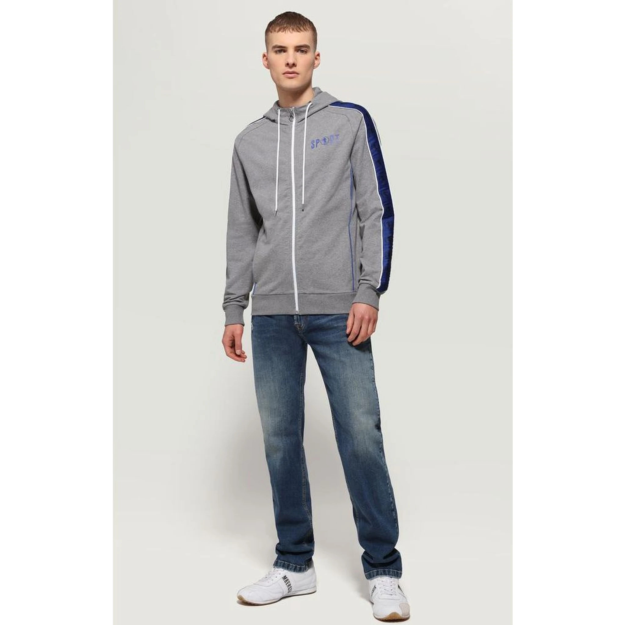 Gray Cotton Sweatshirt