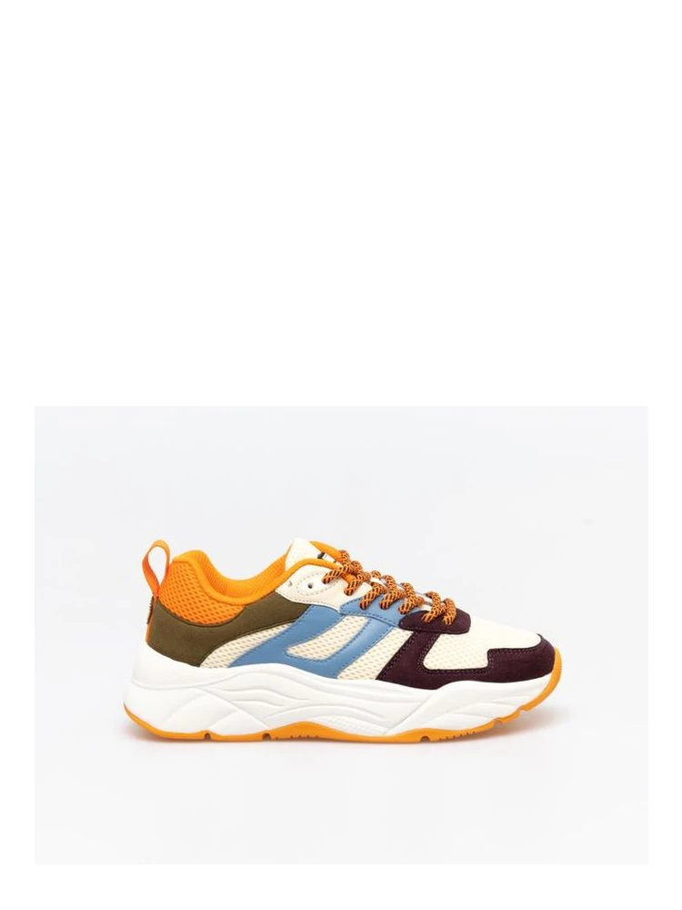 Multicolor Nylon Chunky Sneakers