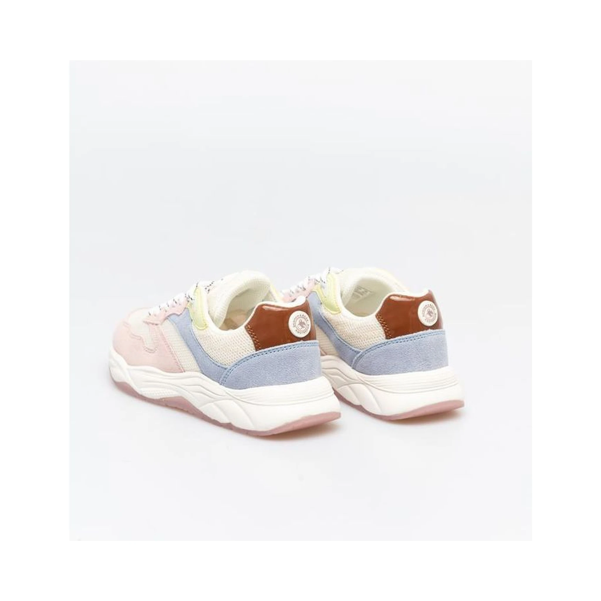 Multicolor Goatskin Chunky Sneakers