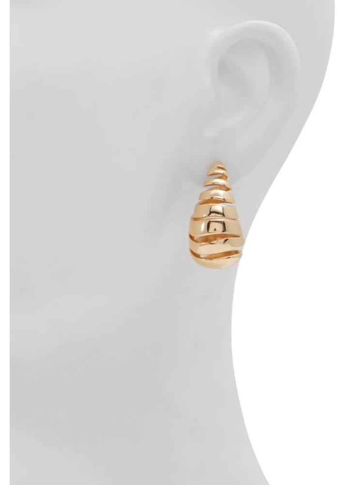 Gold Elastane Earrings alternative